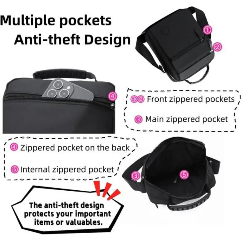 N/A multiple pockets：this